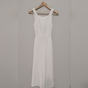 Wilfred Ecoulement Tie Back Jumpsuit Ecru